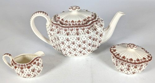 Spode fleur lys red - de, pot