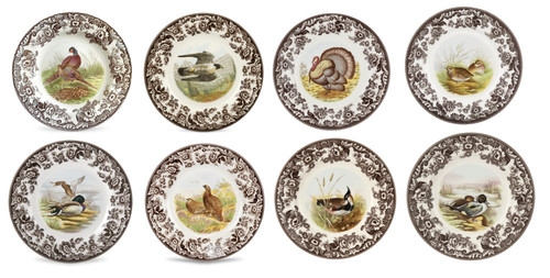Spode woodland set dinner - woodland, 8