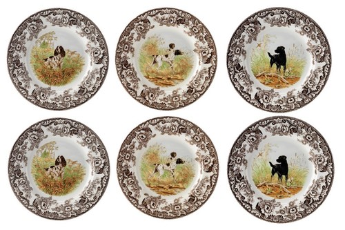 Spode woodland set - of, x