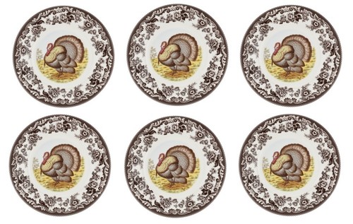 Spode woodland set - of, x