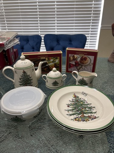Vtg spode christmas tree - christmas,