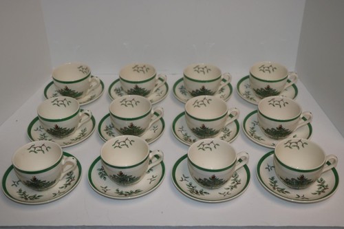 Spode christmas tree cups and - spode,