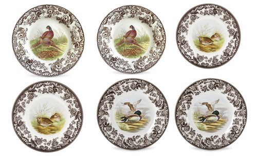Spode woodland set 6 - spode,