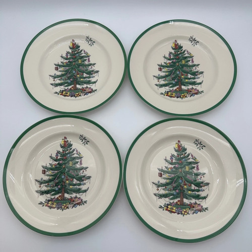 Spode christmas tree dinner - 4,