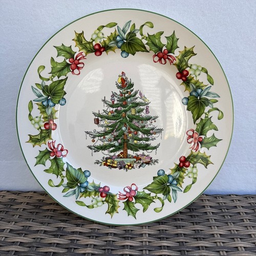 Spode christmas tree red - christmas,
